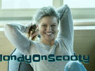 BlondyOnScooty