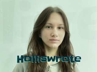 Holliswrote
