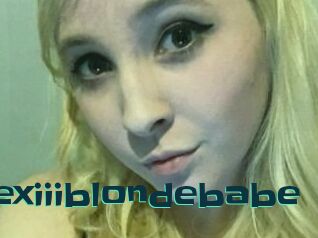 Sexiiiblondebabe